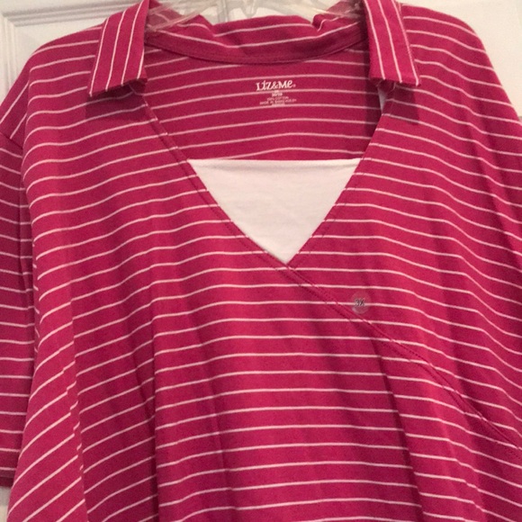 🥰Pink & White Striped  Hot Mama! 🥰 - Picture 2 of 5